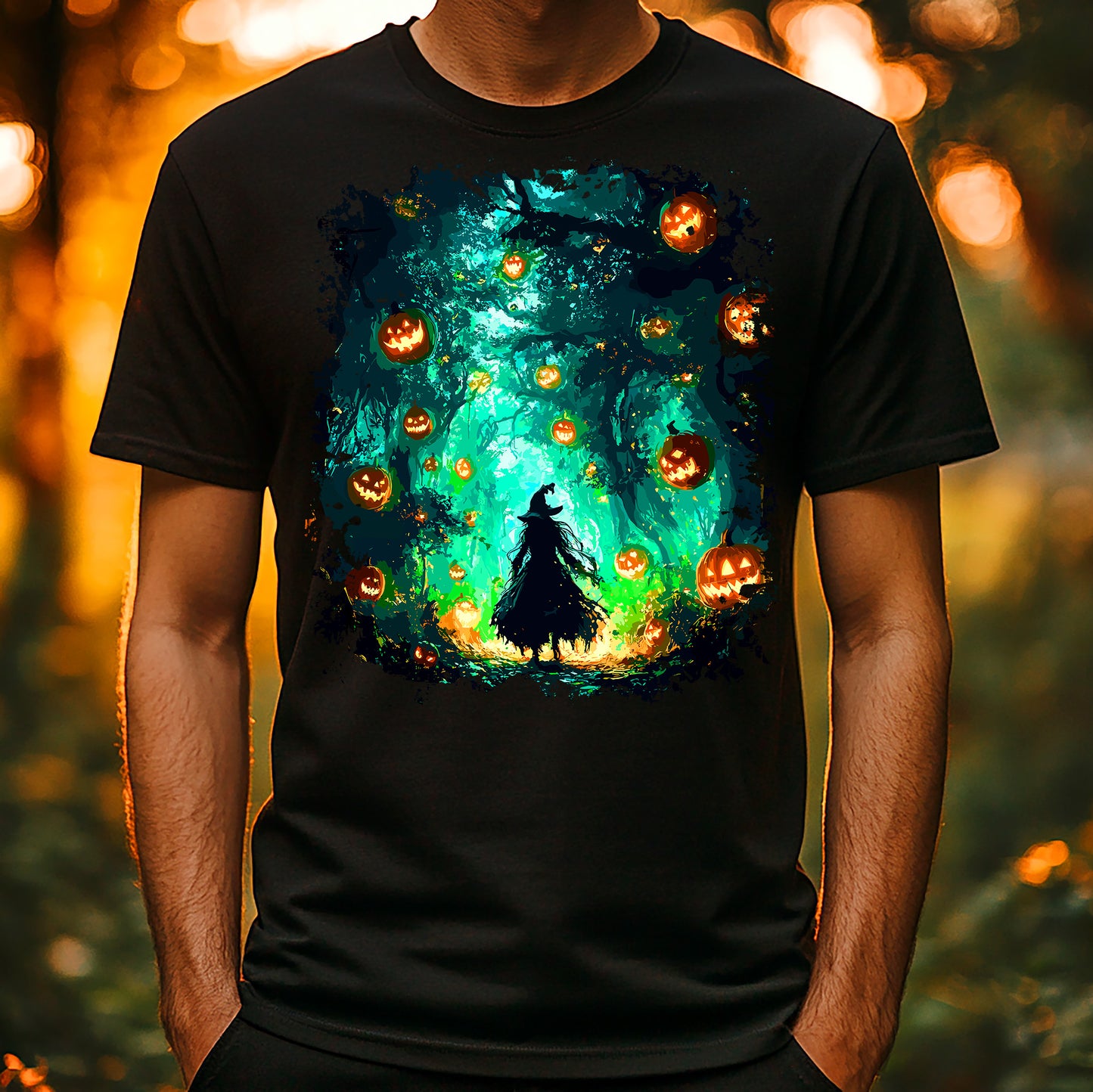 T-Shirt - Halloween - Witch
