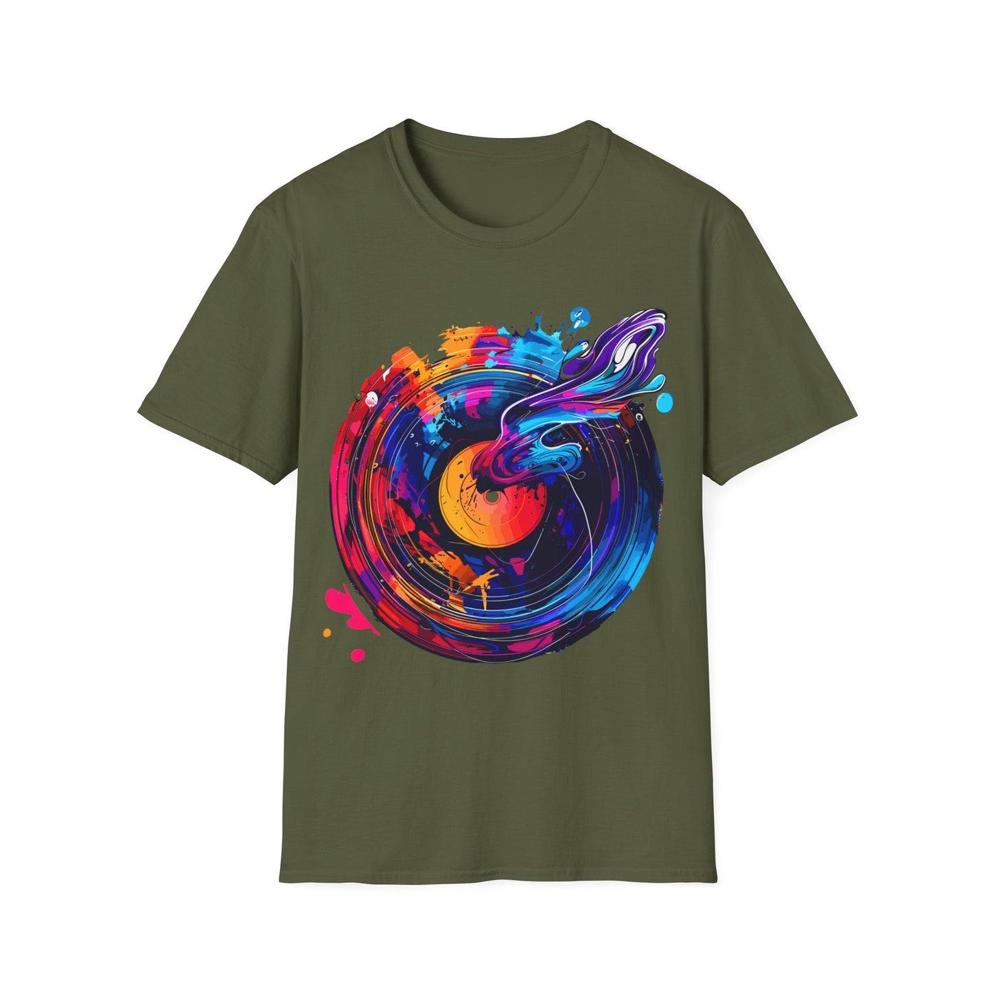 T-Shirt - Vinyl Records Music