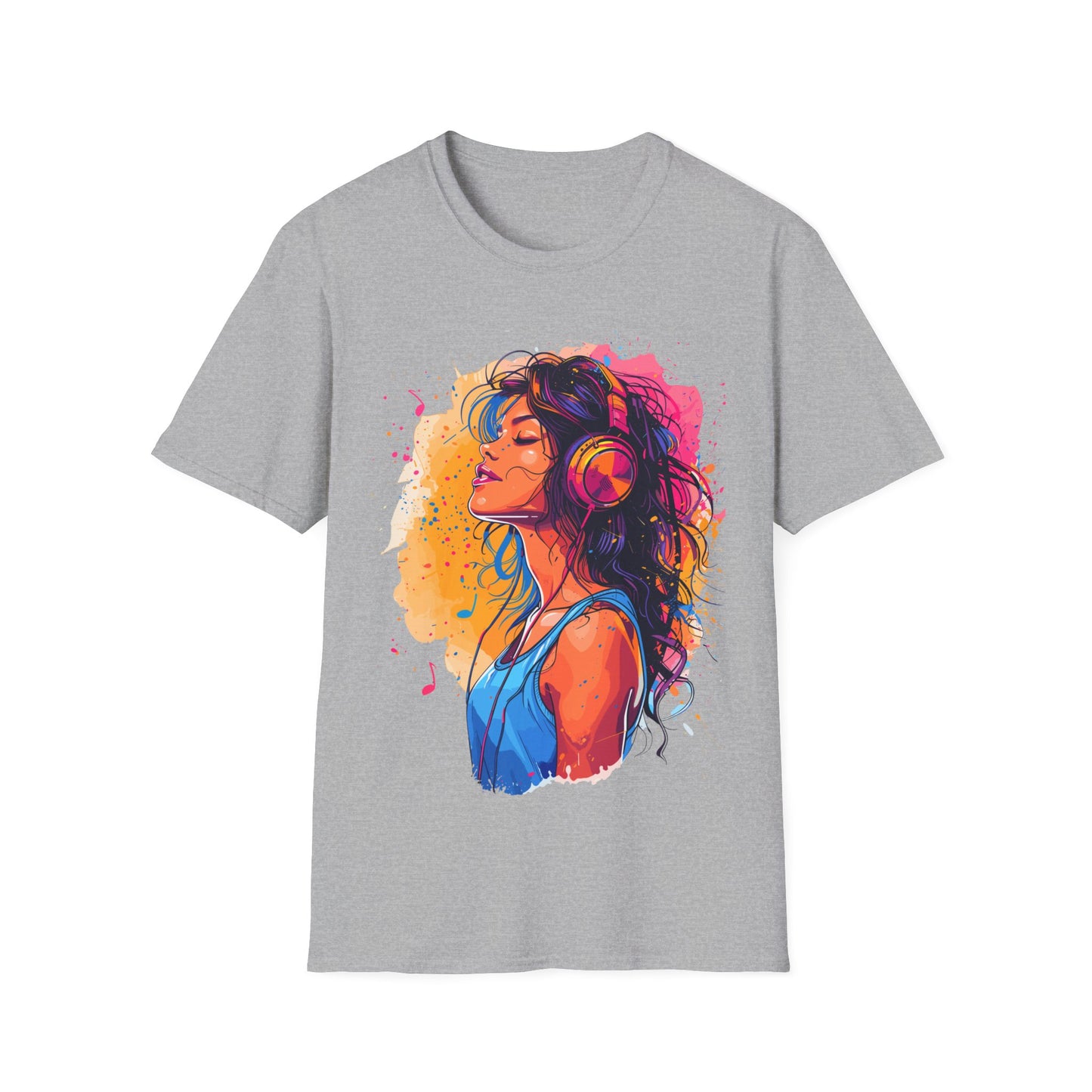 T-Shirt - Headphones Music