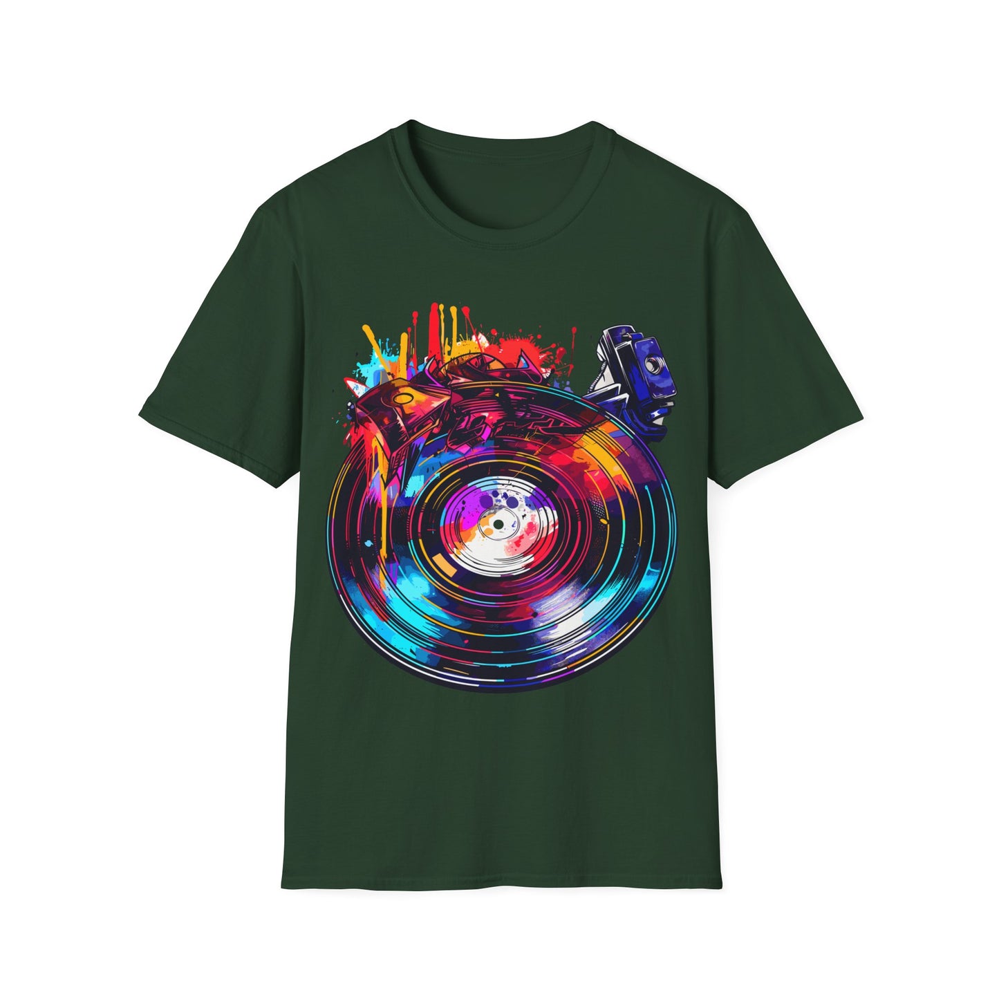 T-Shirt - Vinyl Records Music