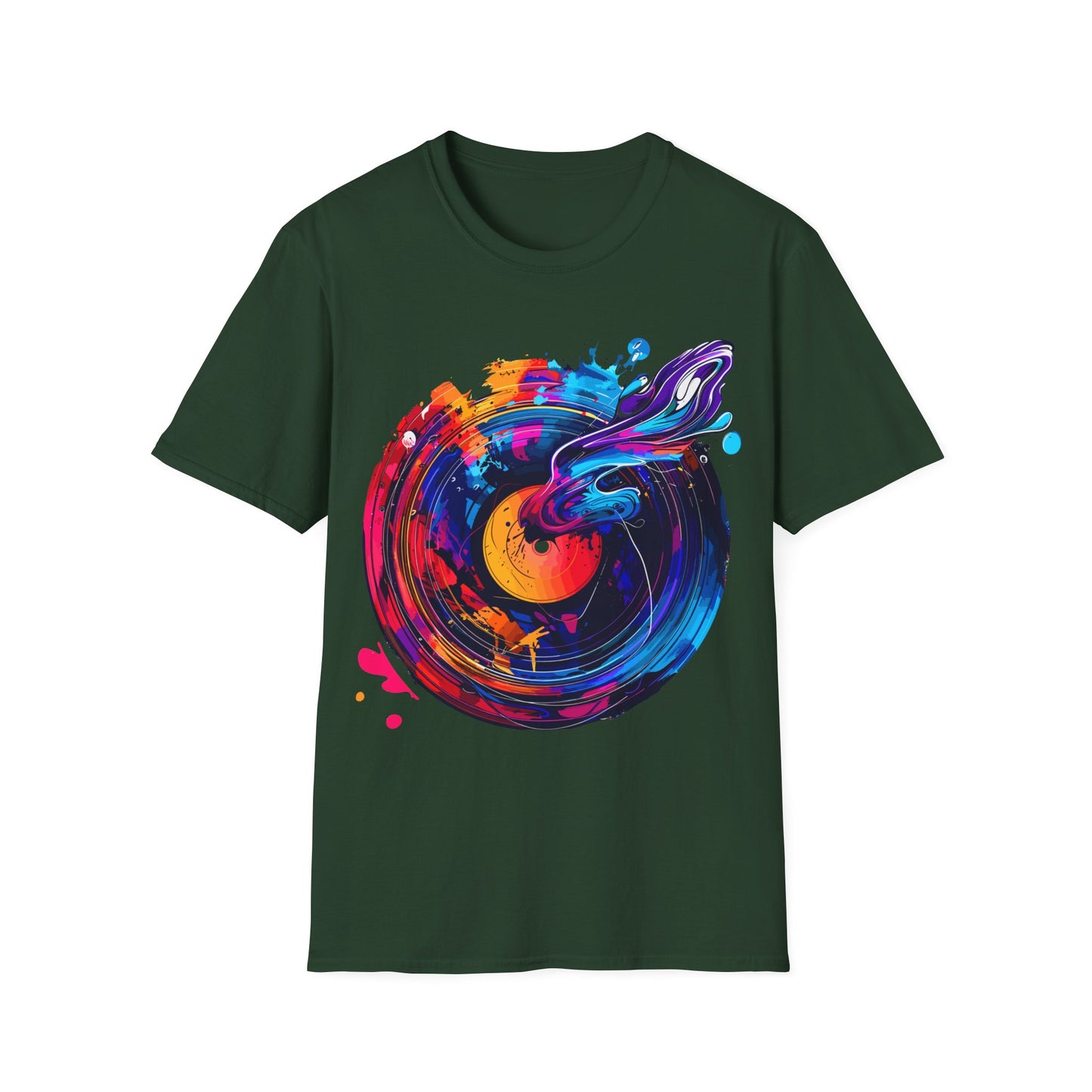 T-Shirt - Vinyl Records Music
