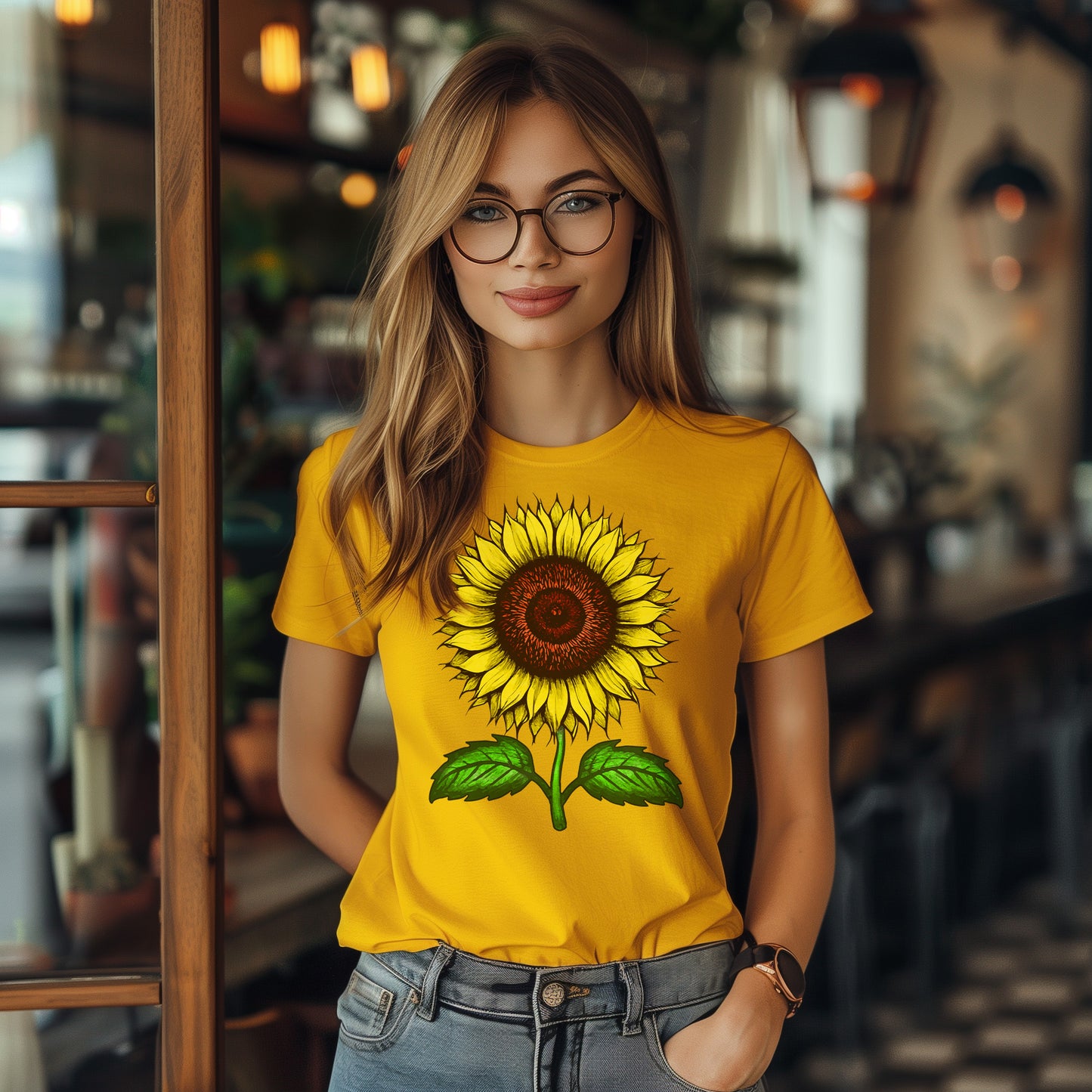 T-Shirt - Sunflower Flower