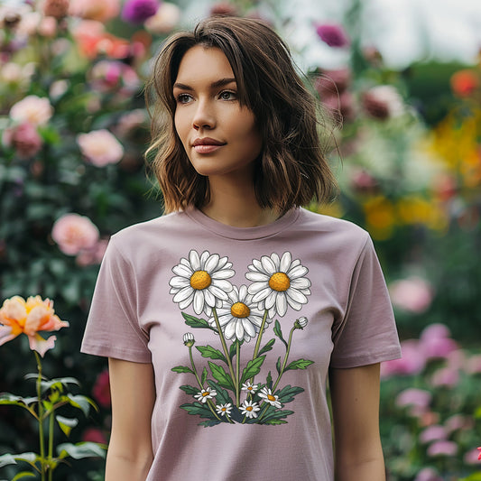 T-Shirt - Flowers - Daisy