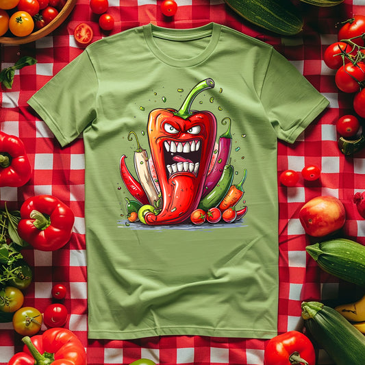 T-Shirt - Vegetarian - Chilli Pepper