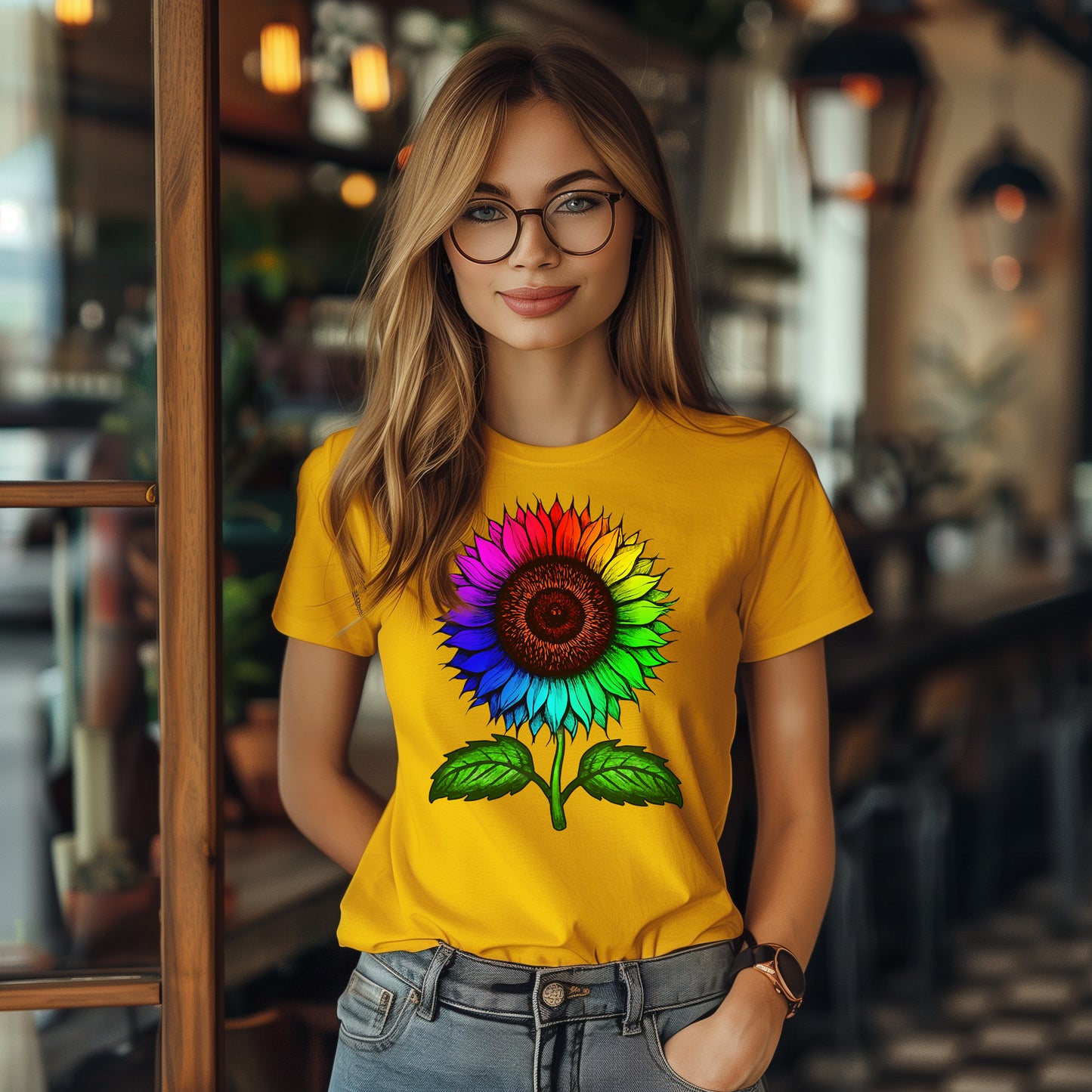 T-Shirt - Sunflower Flower