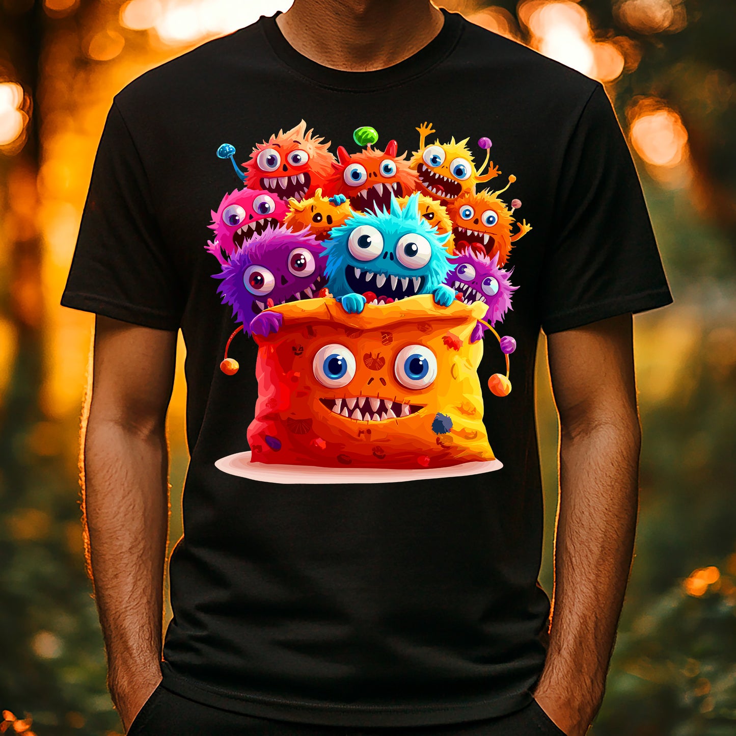 T-Shirt - Halloween - Monsters