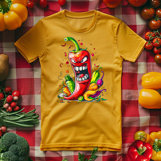 T-Shirt - Vegetarian - Chilli Pepper