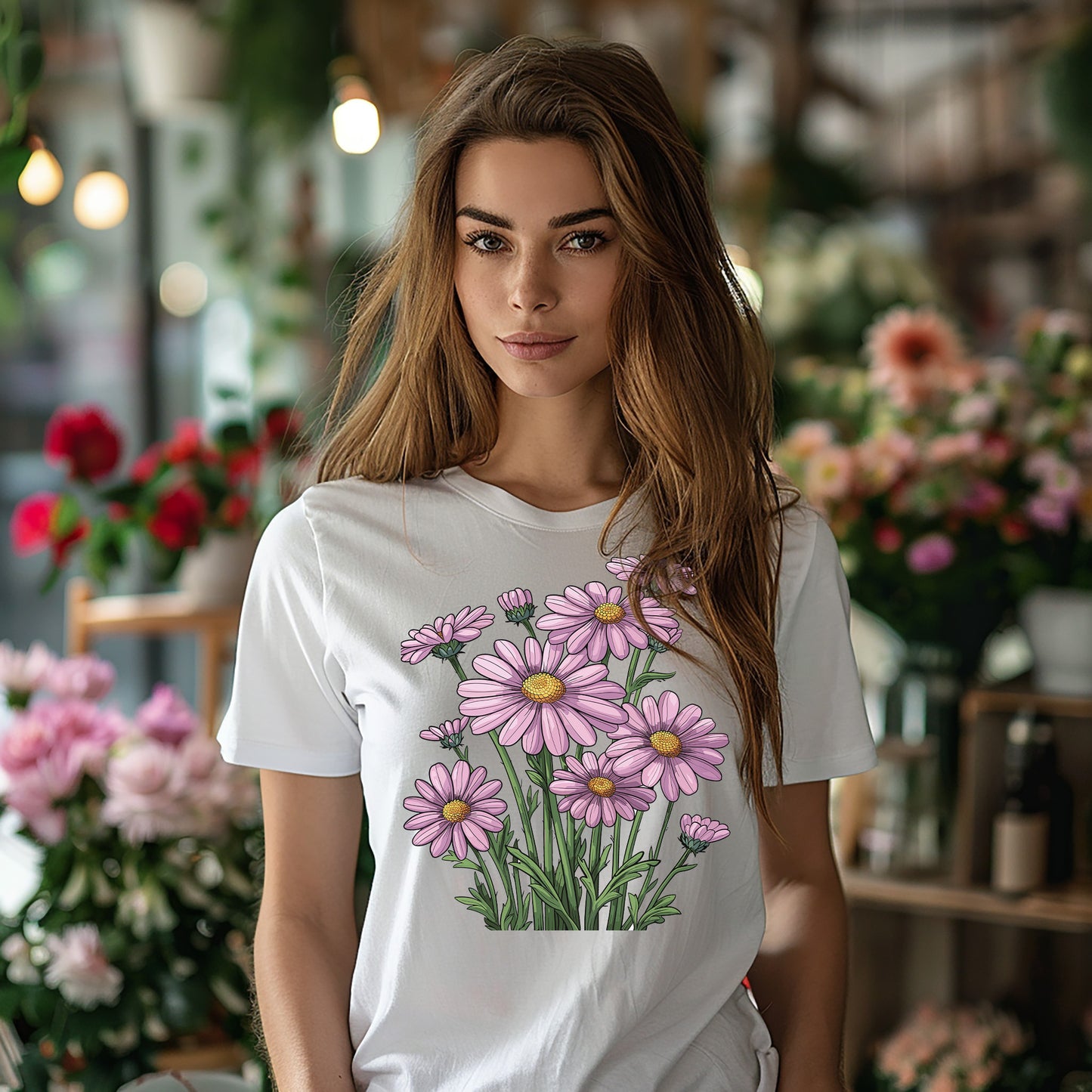 T-Shirt - Flowers - Daisy