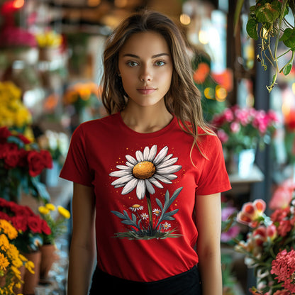 T-Shirt - Flowers - Daisy