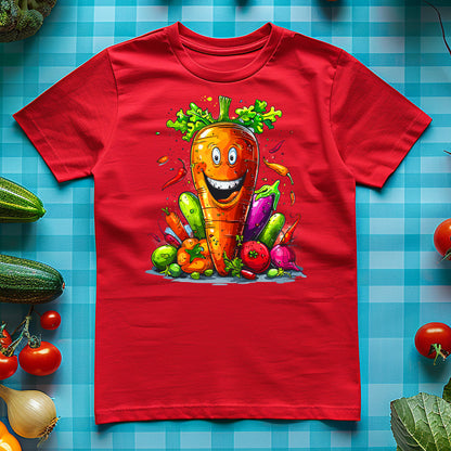 T-Shirt - Vegetarian - Carrot