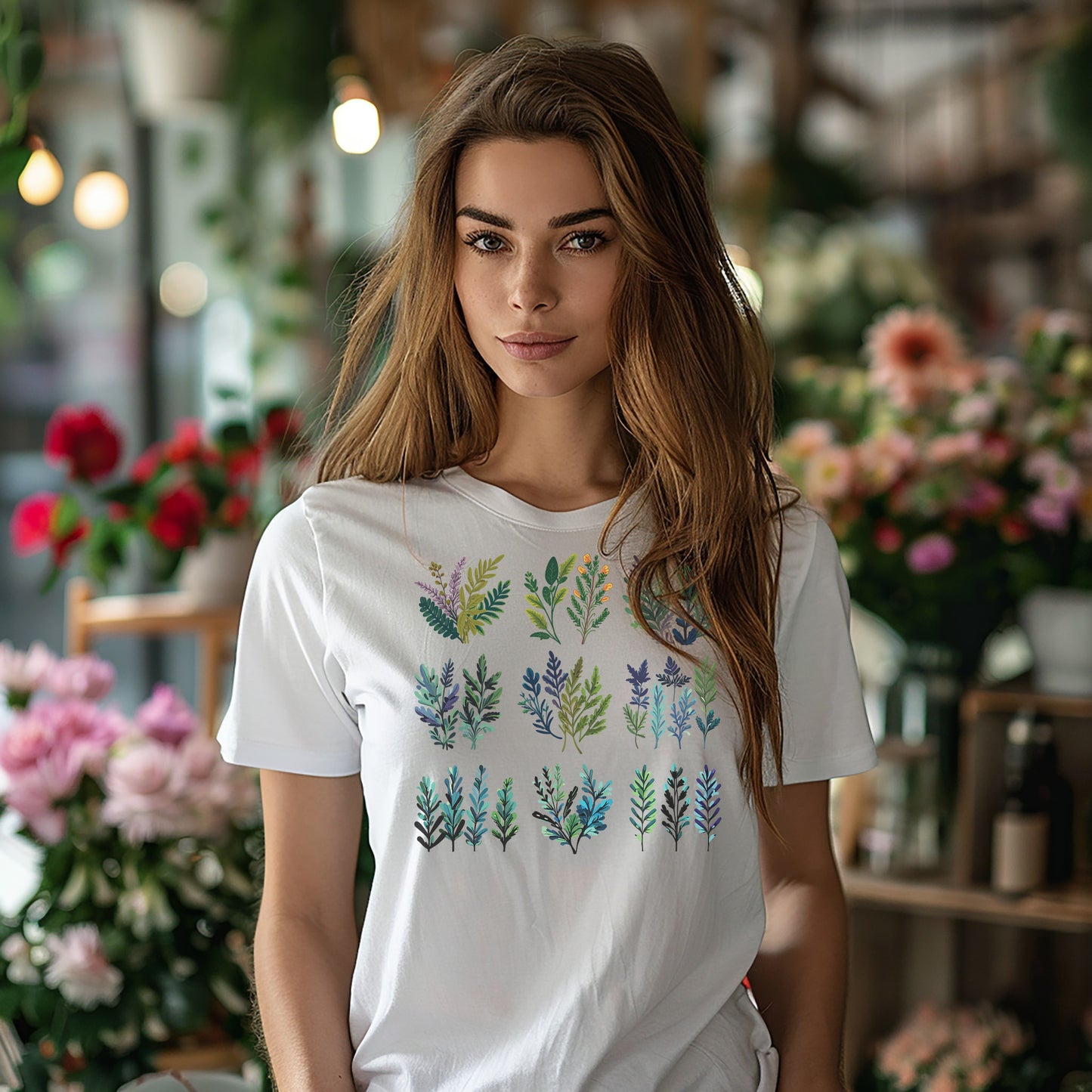 T-Shirt - Botanical Flowers