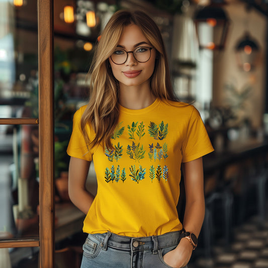 T-Shirt - Botanical Flowers