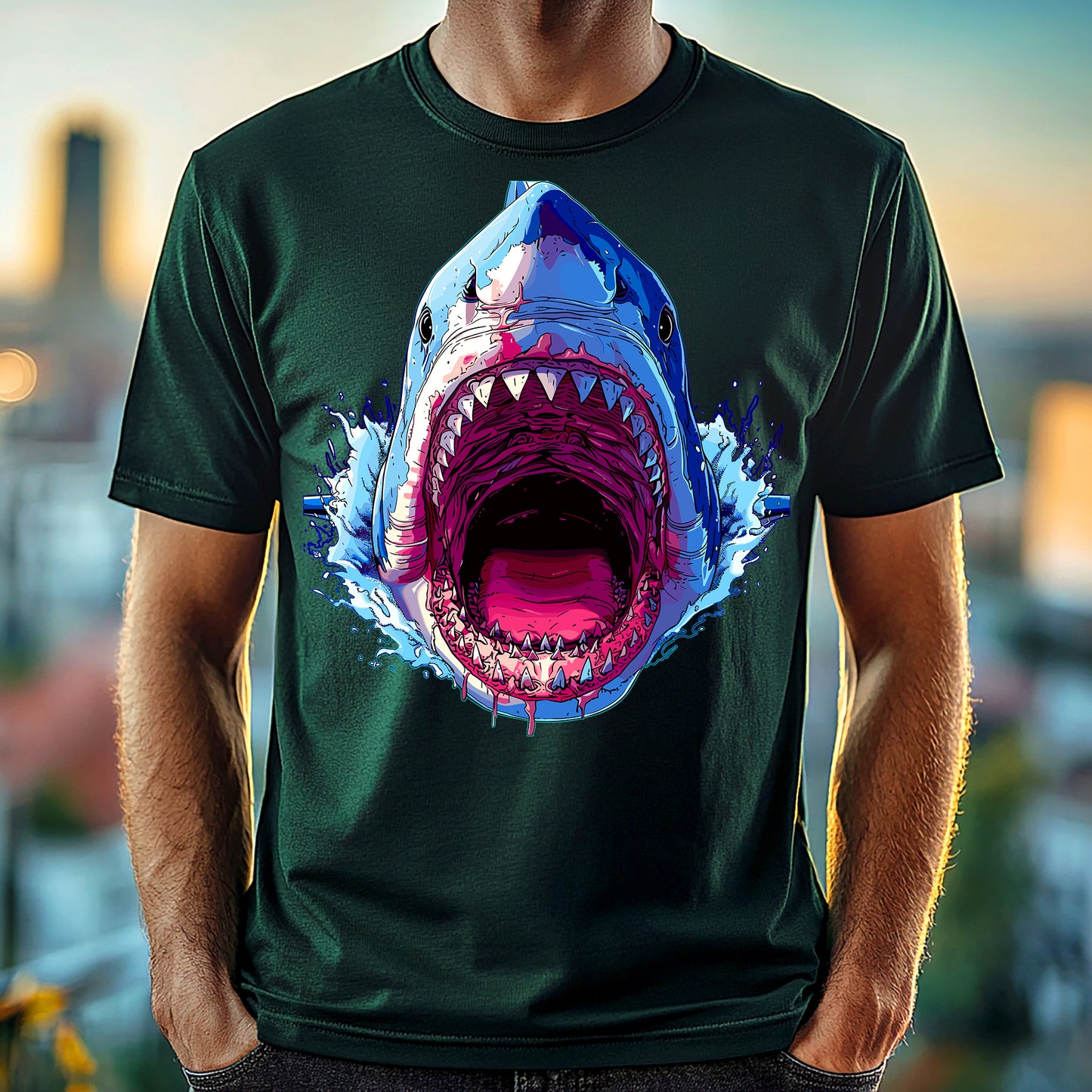 T-Shirt - Sea Monster - Shark