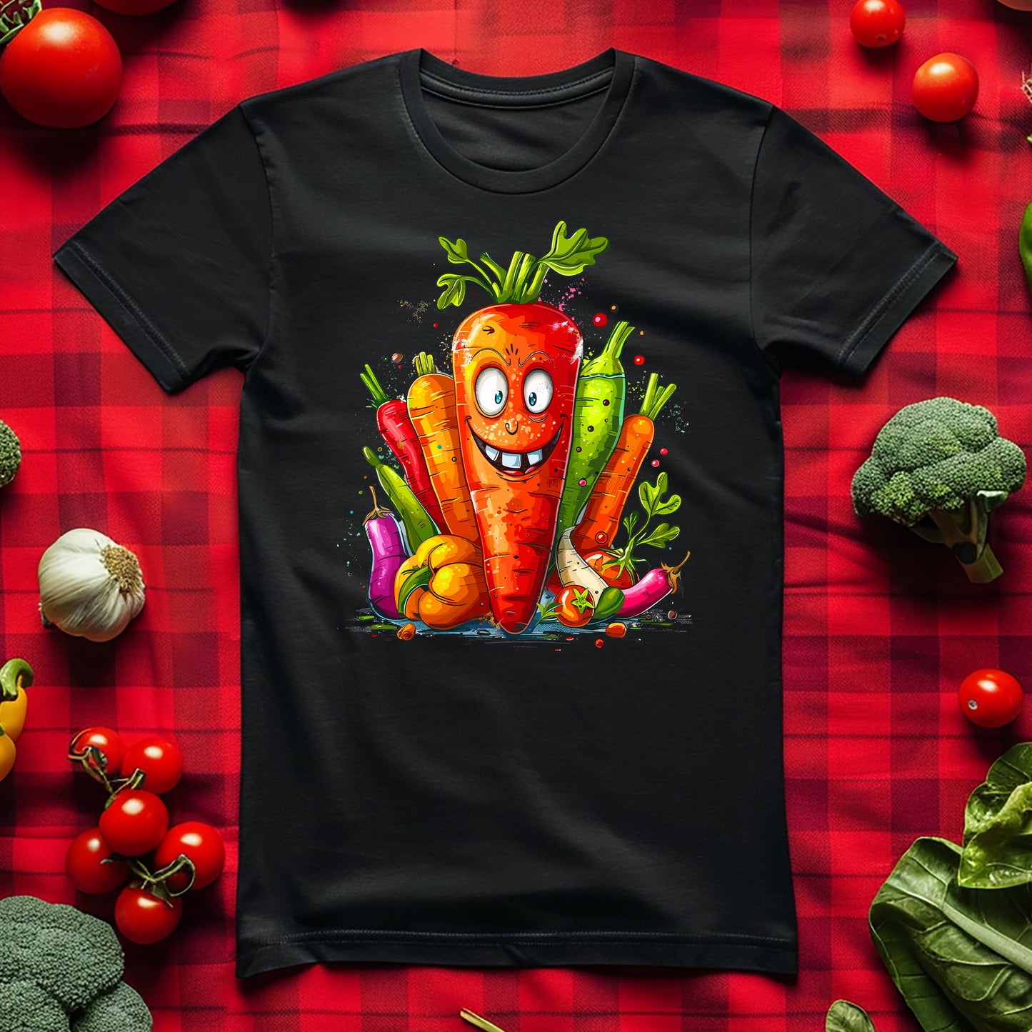 T-Shirt - Vegetarian - Carrot