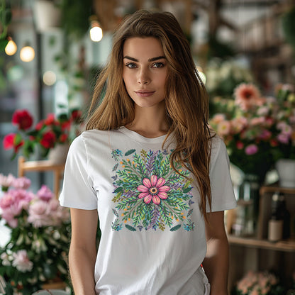 T-Shirt - Botanical Flower