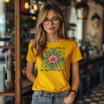 T-Shirt - Botanical Flower