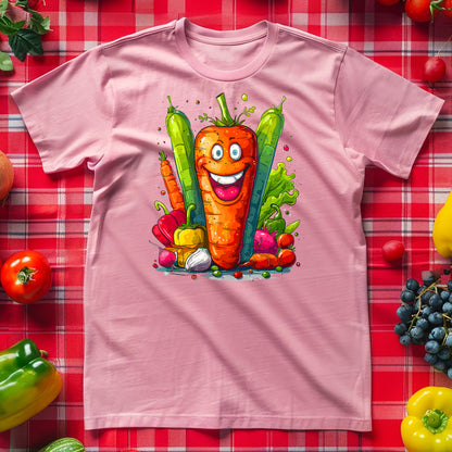 T-Shirt - Vegetarian - Carrot