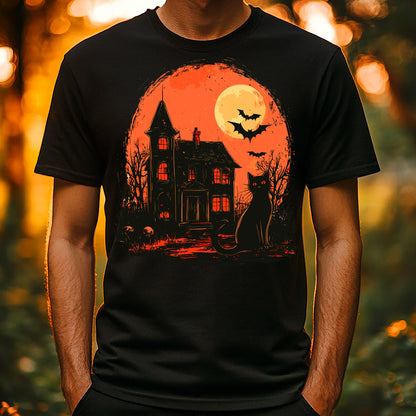 T-Shirt - Halloween - Haunted House