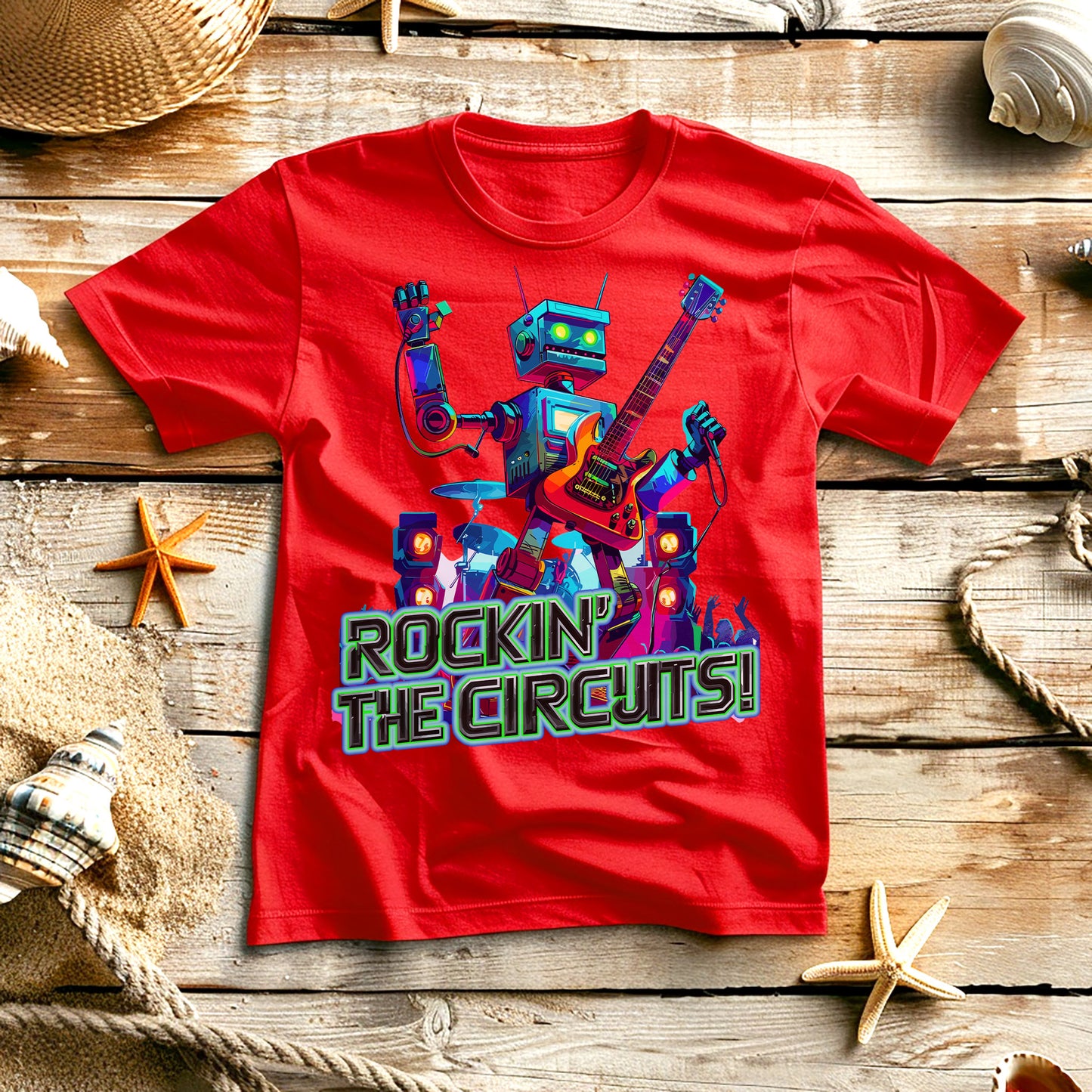 T-Shirt - Rockin' the circuits!