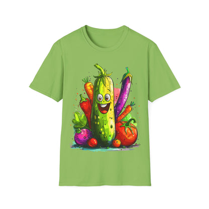 T-Shirt - Vegetarian - Cucumber