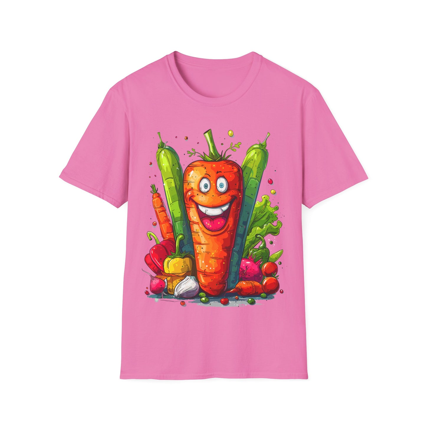 T-Shirt - Vegetarian - Carrot