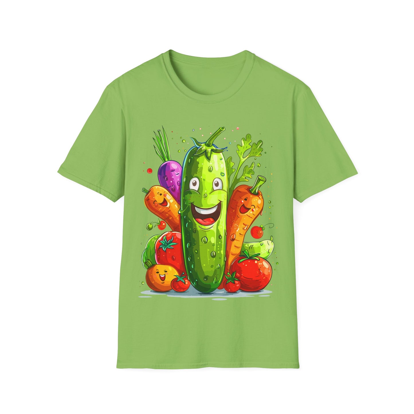 T-Shirt - Vegetarian - Cucumber