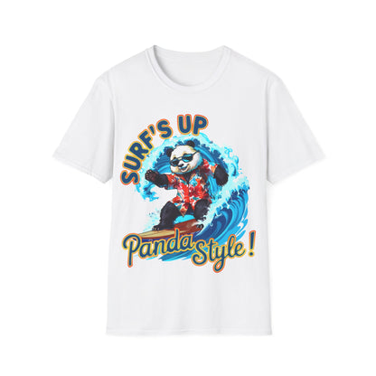 T-Shirt - Surf's up Panda Style!