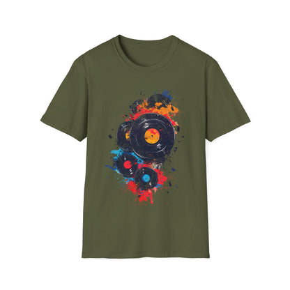 T-Shirt - Vinyl Records Music