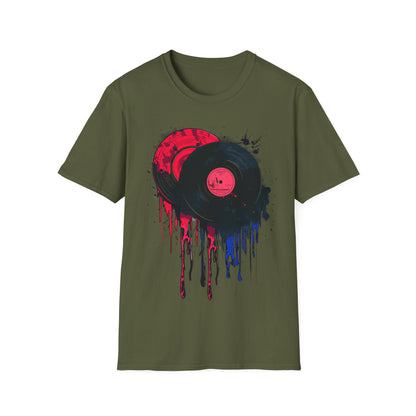 T-Shirt - Vinyl Records Music