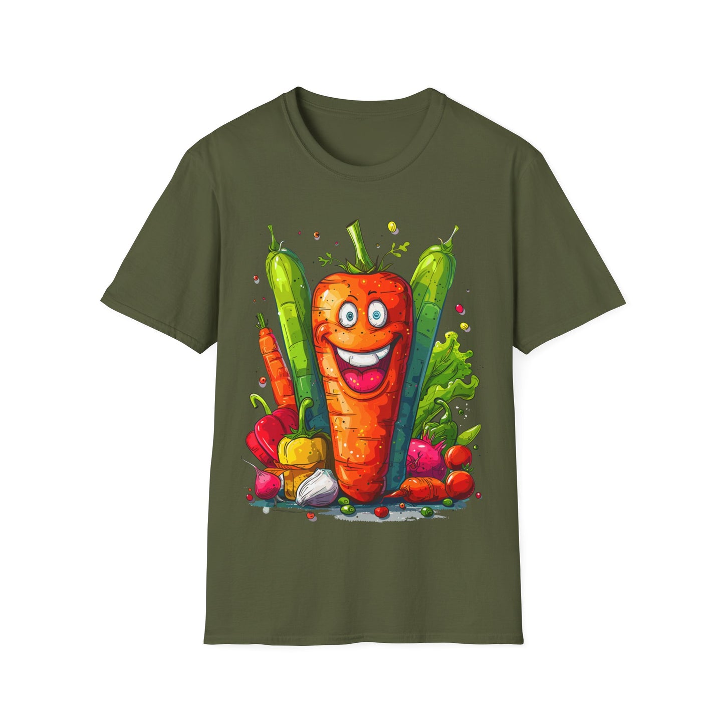 T-Shirt - Vegetarian - Carrot