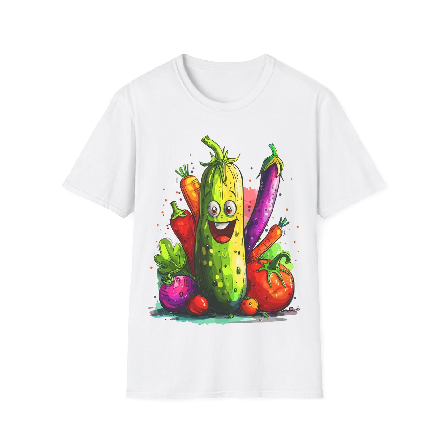 T-Shirt - Vegetarian - Cucumber