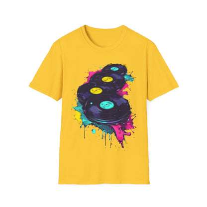 T-Shirt - Vinyl Records Music