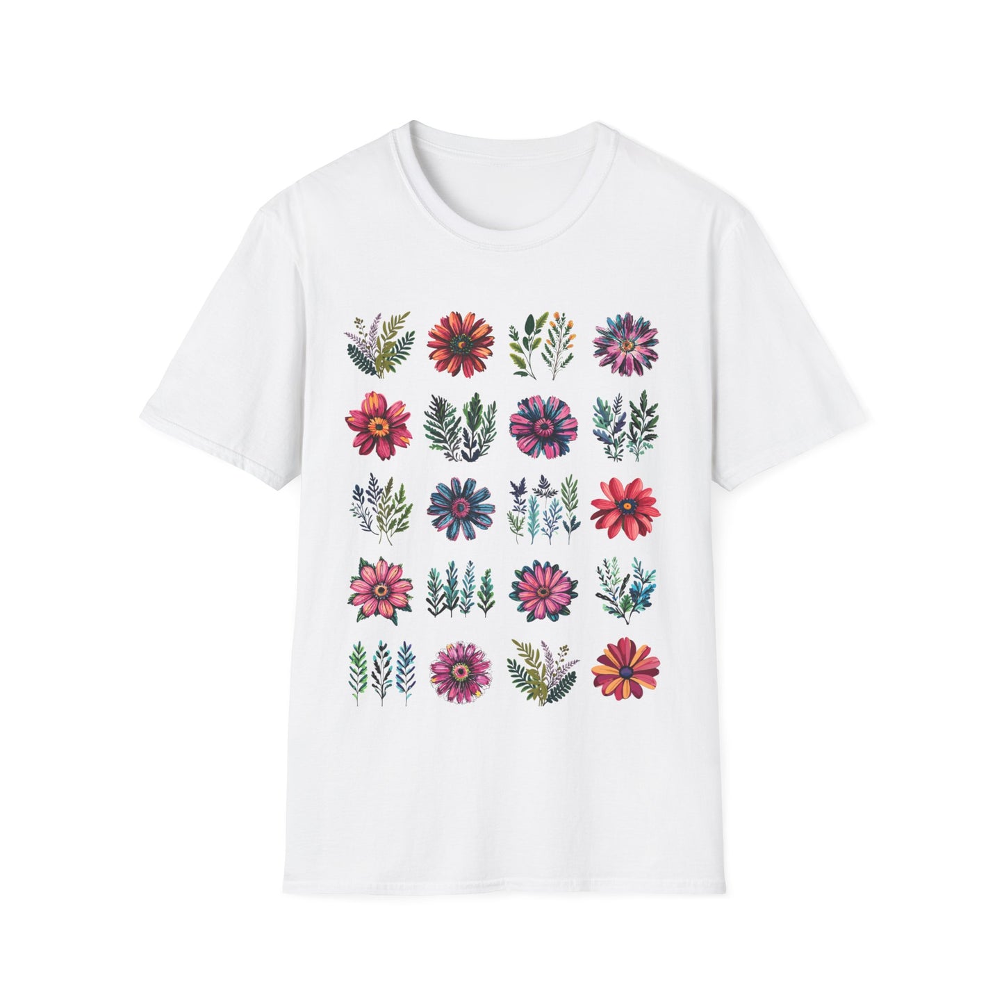 T-Shirt - Botanical Flowers