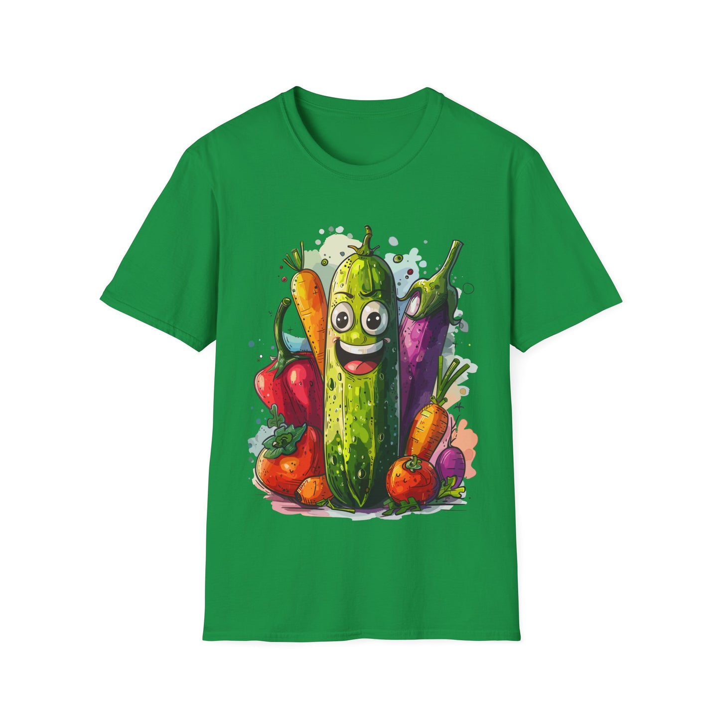 T-Shirt - Vegetarian - Cucumber