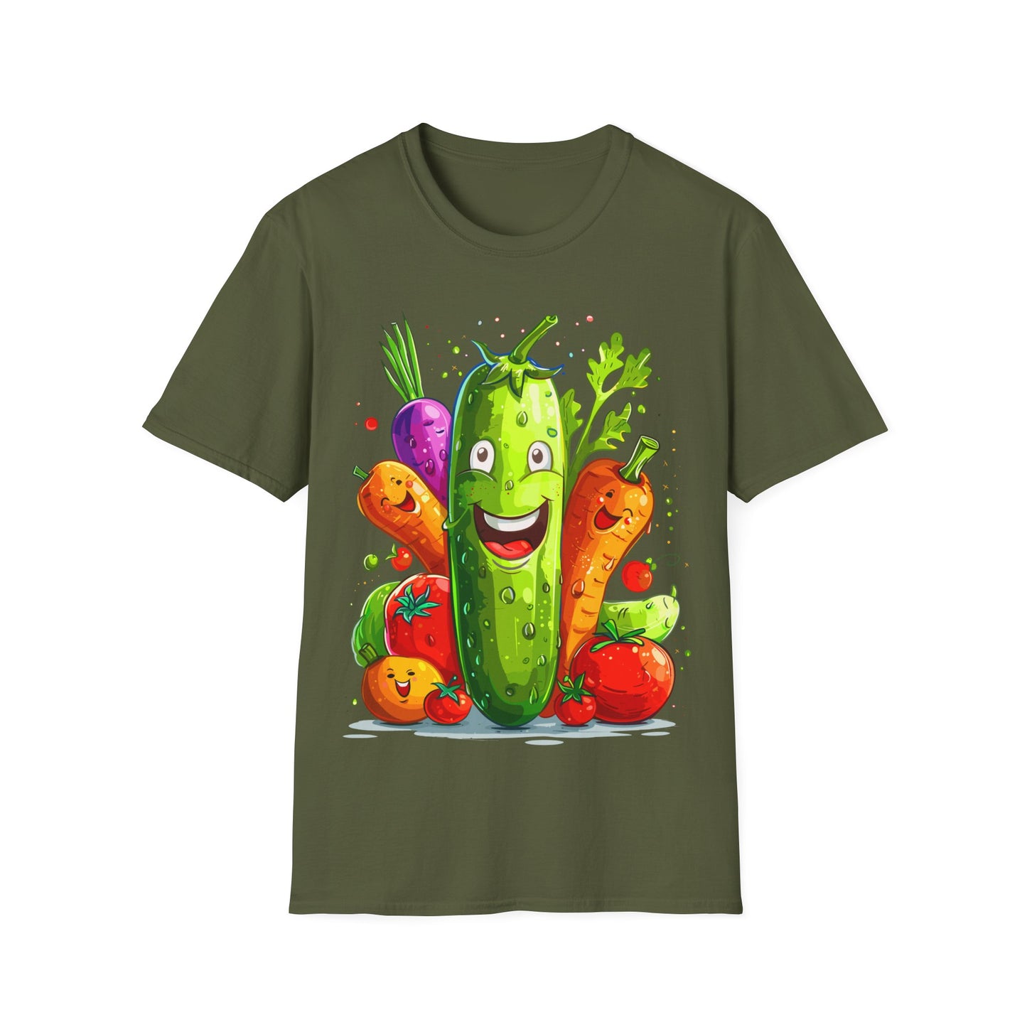 T-Shirt - Vegetarian - Cucumber