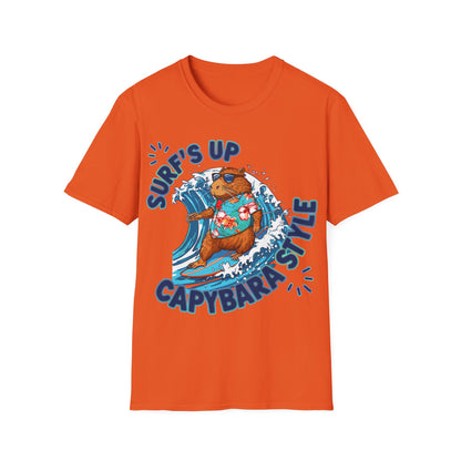 T-Shirt - Surf's up Capybara style