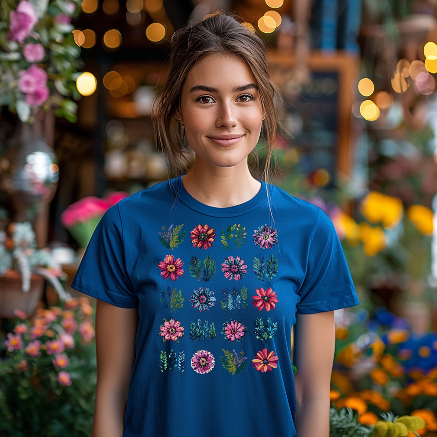 T-Shirt - Botanical Flowers