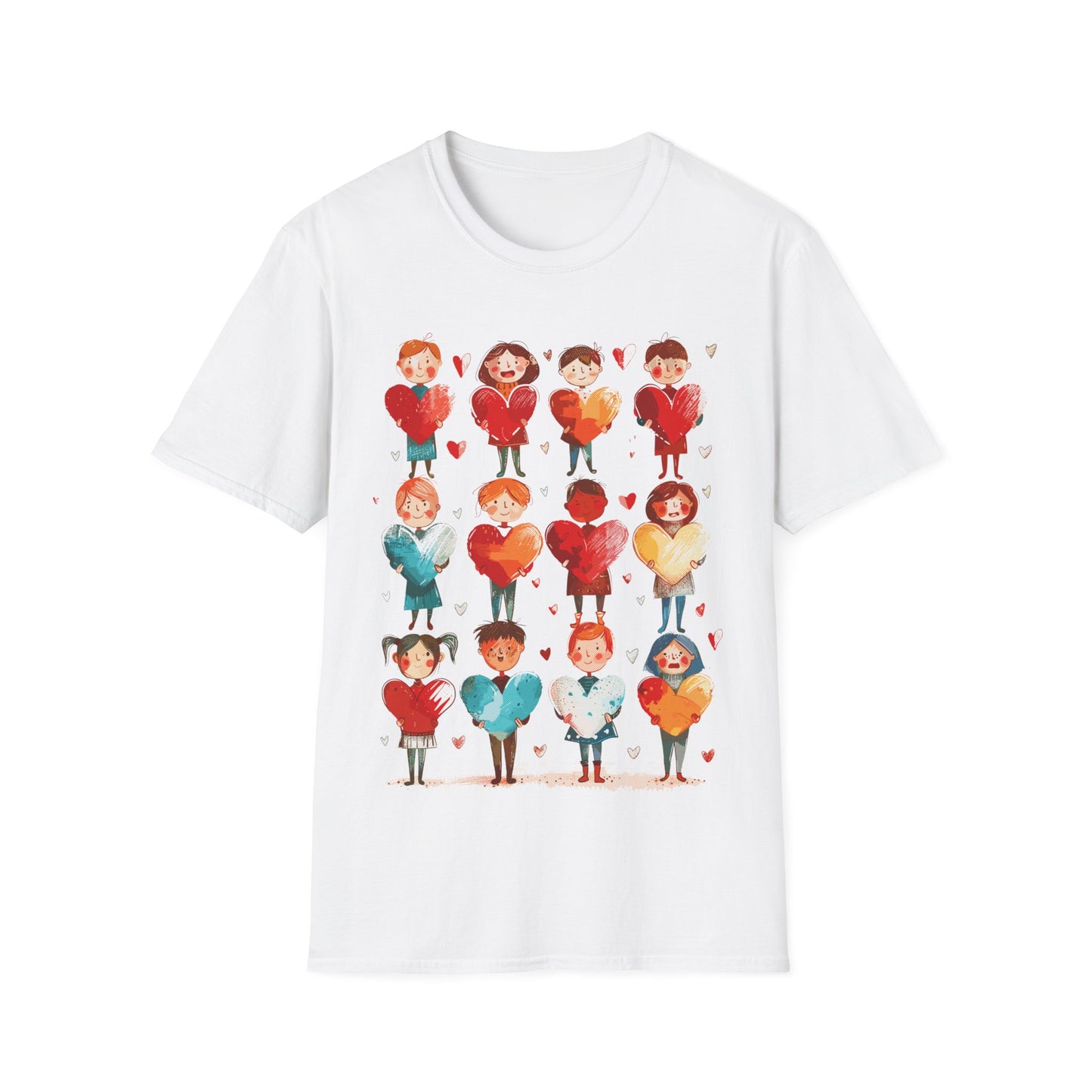 T-Shirt - People with hearts