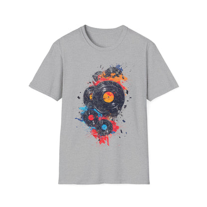 T-Shirt - Vinyl Records Music