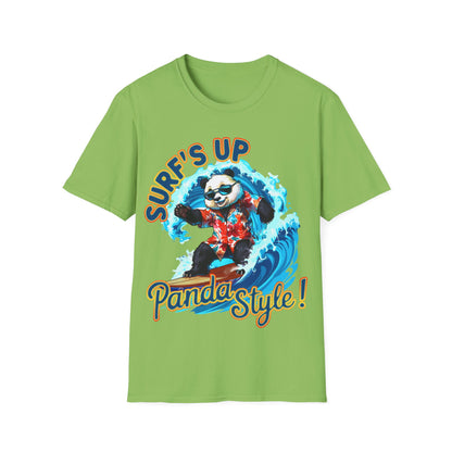 T-Shirt - Surf's up Panda Style!