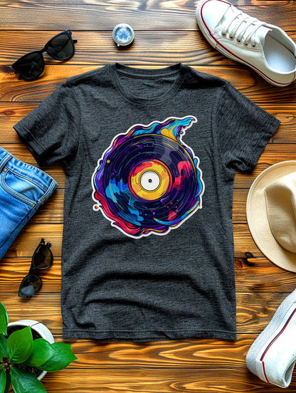 T-Shirt - Vinyl Records Music