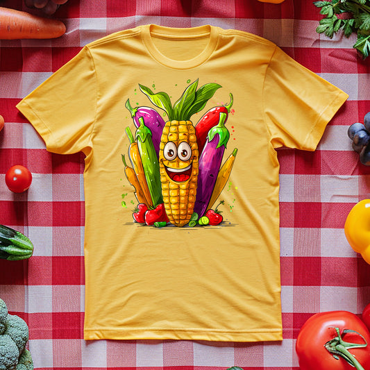 T-Shirt - Vegetarian - Corn