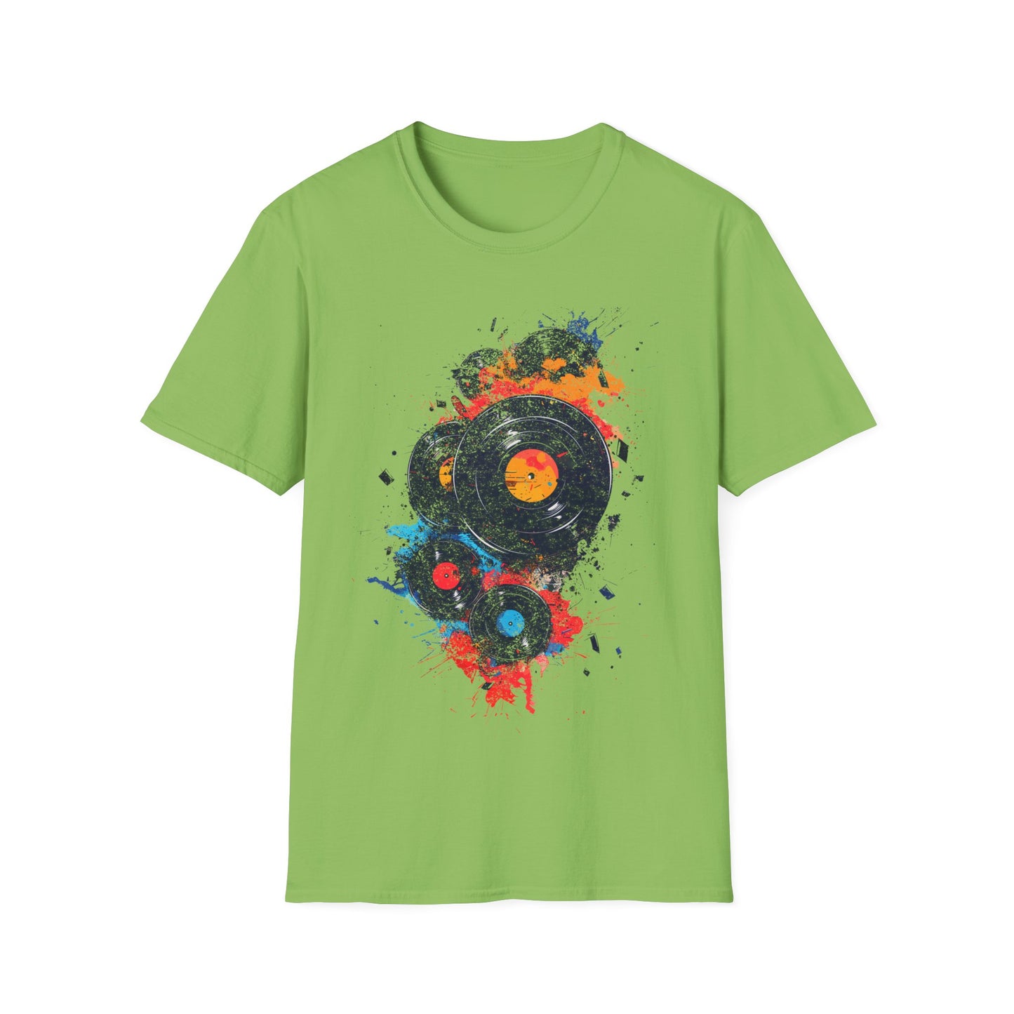 T-Shirt - Vinyl Records Music