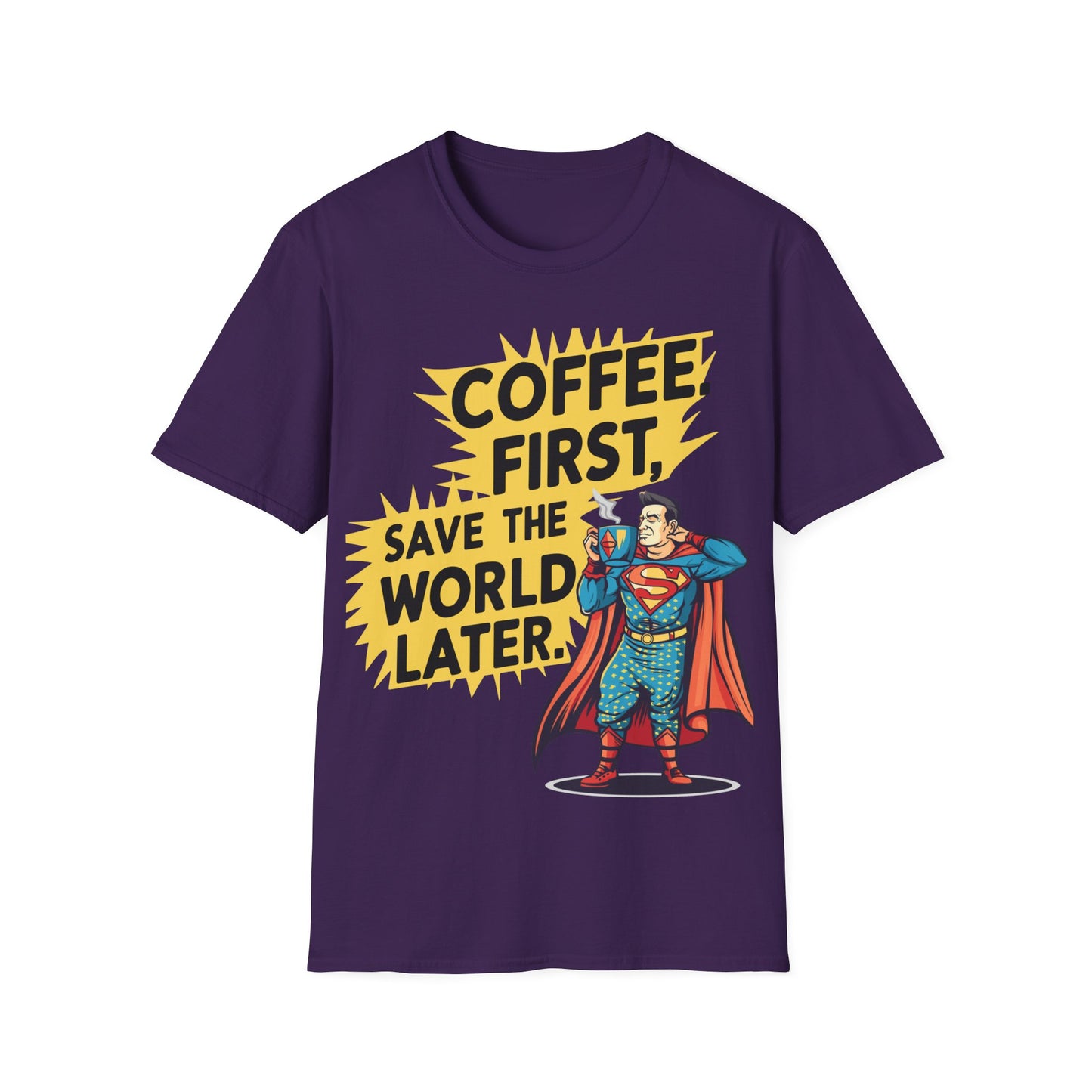 T-Shirt - Coffee first