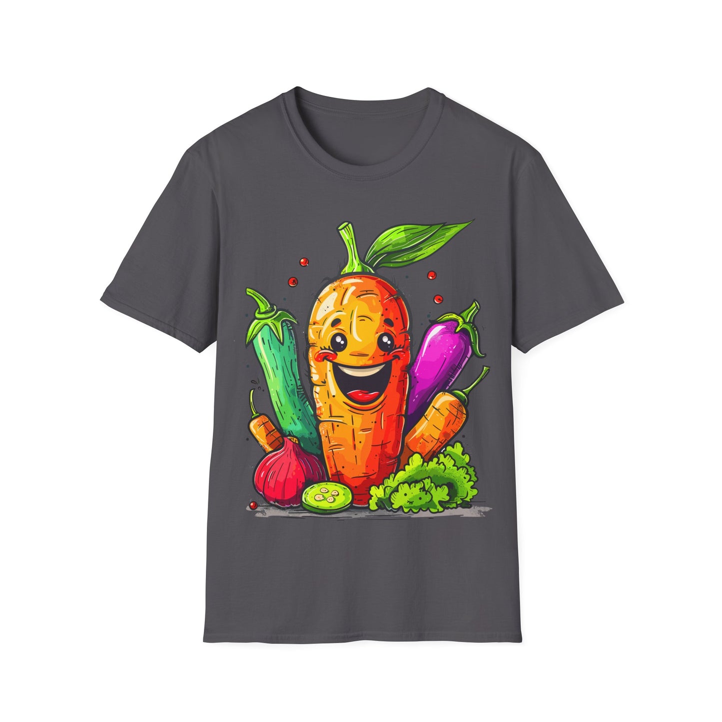 T-Shirt - Vegetarian - Carrot