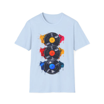 T-Shirt - Vinyl Records Music