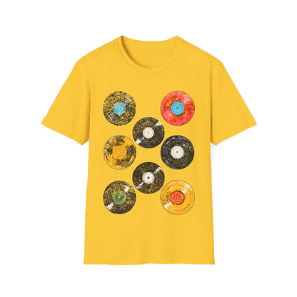 T-Shirt - Vinyl Records Music