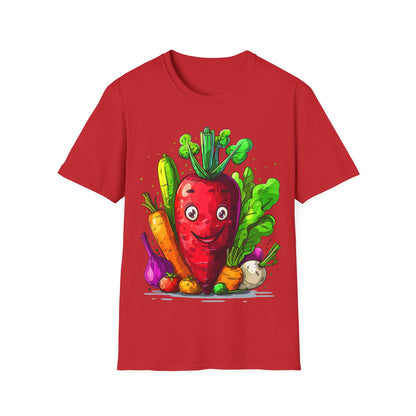 T-Shirt - Vegetarian - Beetroot