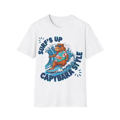 T-Shirt - Surf's up Capybara style