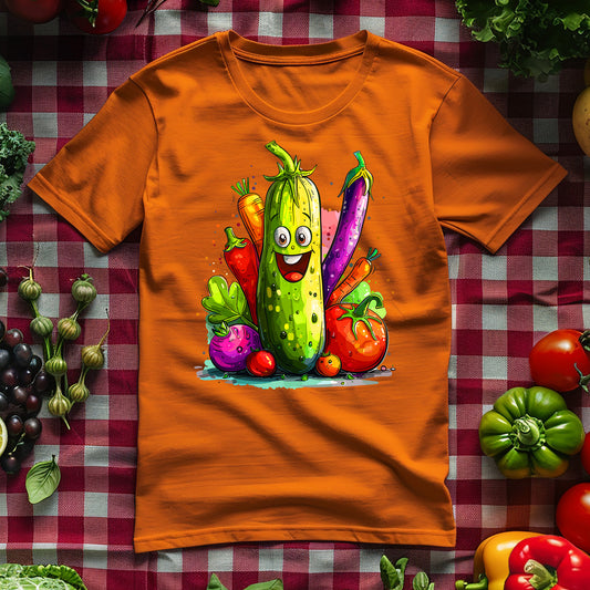 T-Shirt - Vegetarian - Cucumber